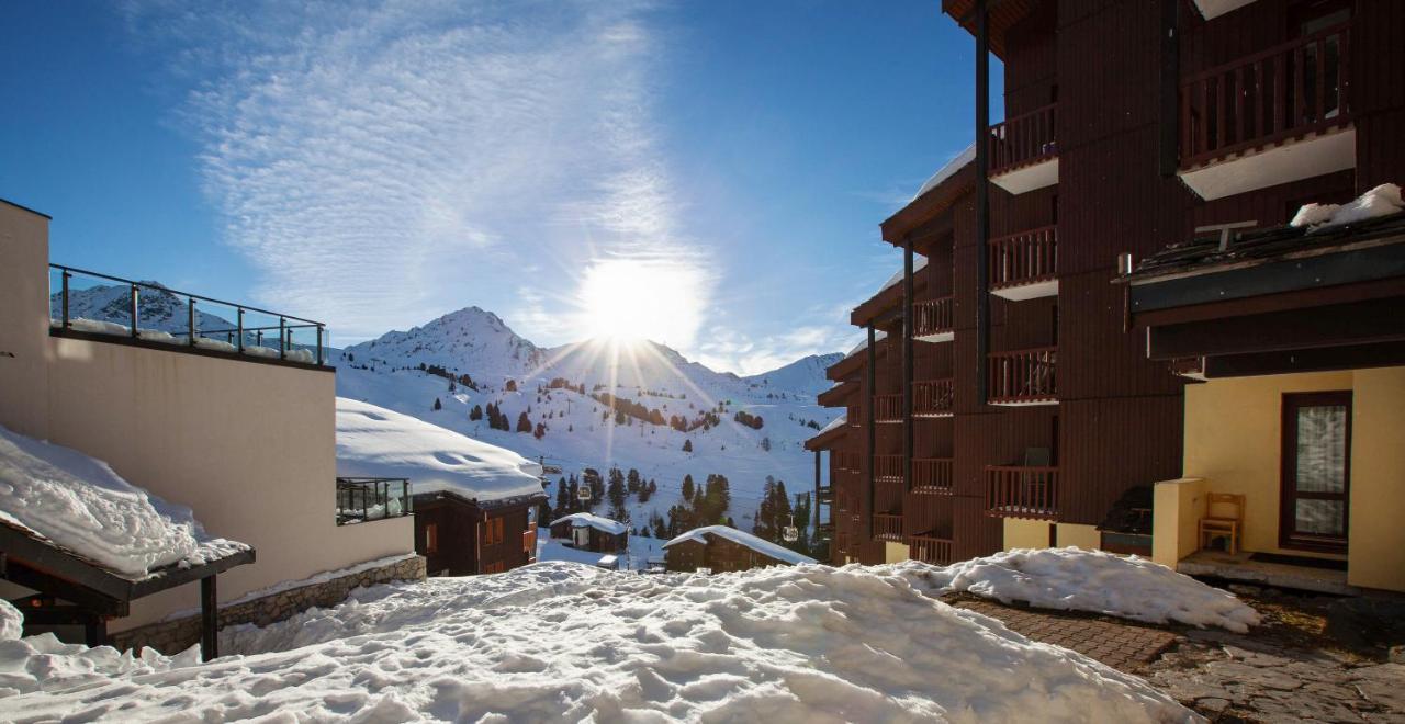 Résidence Pierre&Vacances Les Gémeaux La Plagne Exterior foto