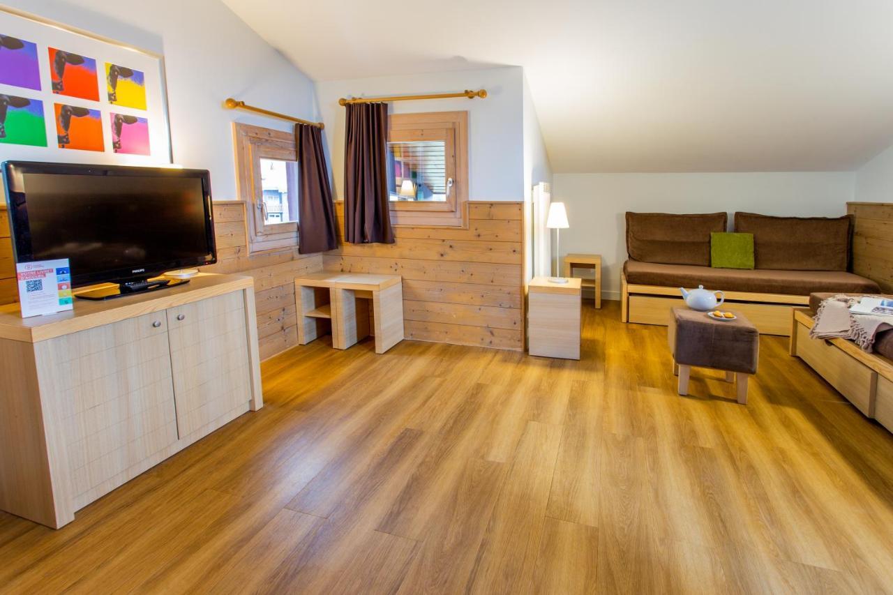 Résidence Pierre&Vacances Les Gémeaux La Plagne Exterior foto