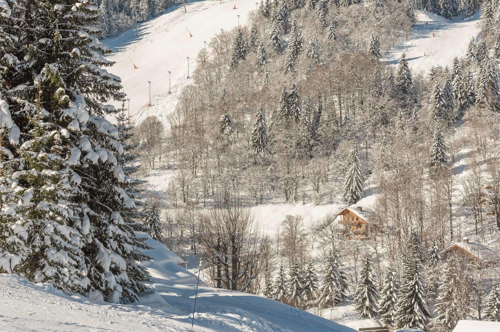 Résidence Pierre&Vacances Les Gémeaux La Plagne Exterior foto